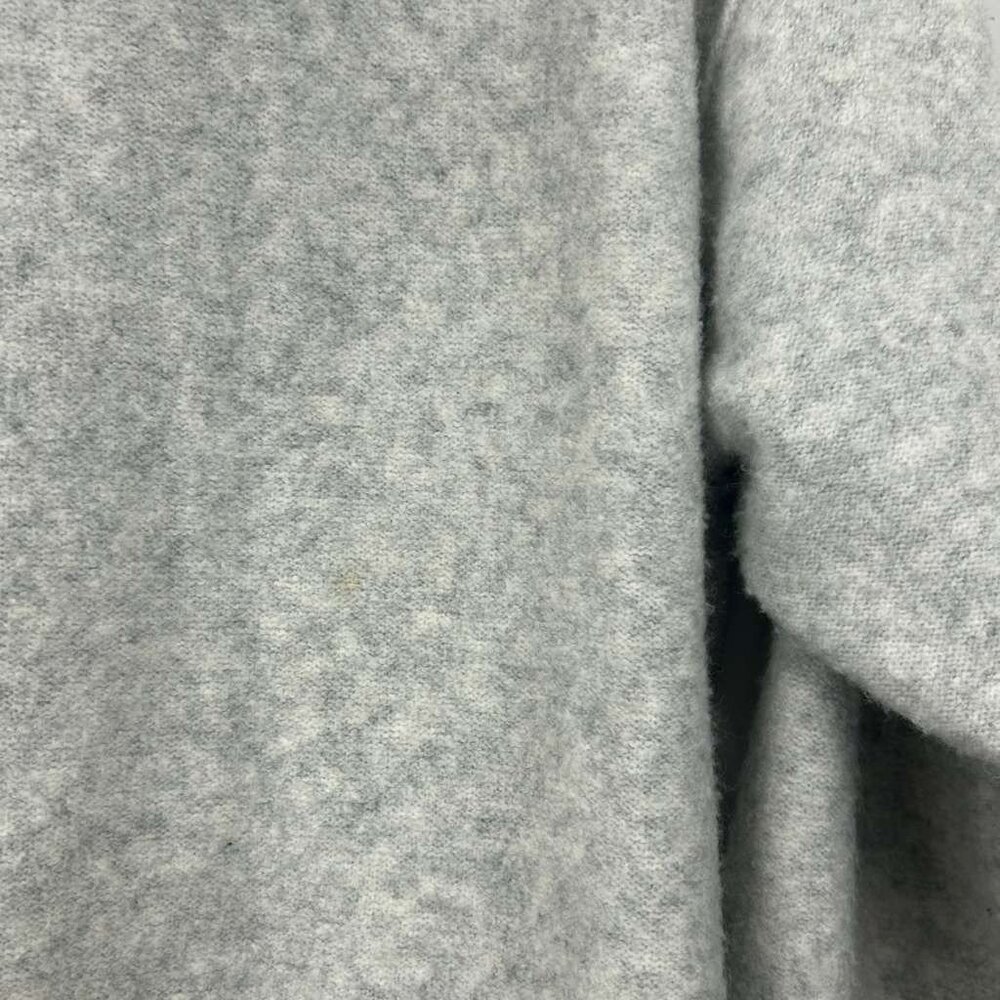Free People Women's Medium Wool Blend Significant Other Hooded Sweater Gray/Tan - Picture 14 of 16